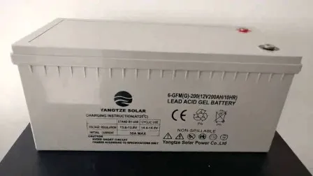 5 Years Warranty Storage Solar 12V 200ah Gel Deep Cycle Battery for Power Bank