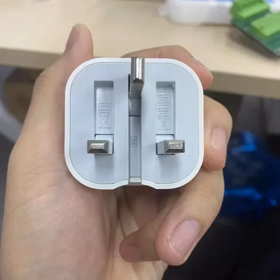 Original EE. UU. / Reino Unido / UE Enchufe de pared Adaptador de corriente USB C Cargador Pd de 20 W para iPhone 14 PRO Adaptador máximo Bloque de cargador USB C para iPhone 13 12 11 X Xs Max