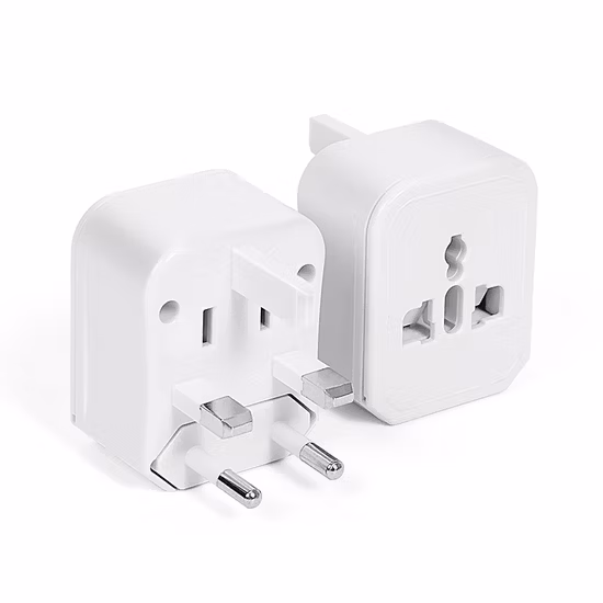 Adaptador de viaje universal con enchufe popular Au/EU/Us/UK (XH