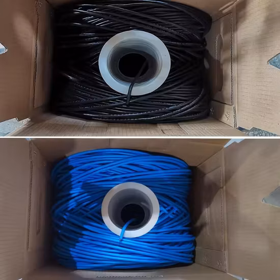 Cable de datos Ethernet CAT6 a granel sin blindaje (UTP) de 1000 pies (305 m)